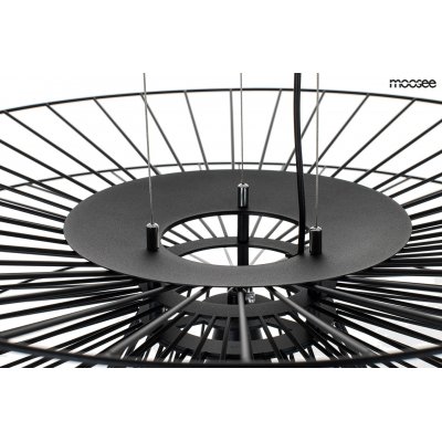 MOOSEE lampa wisząca SESTO czarna