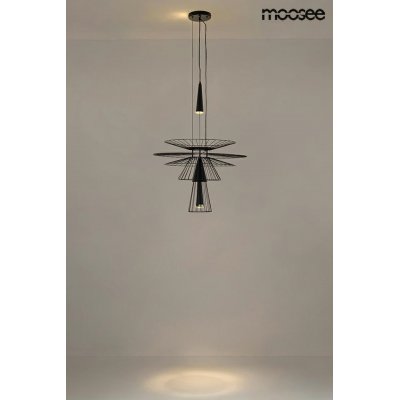 MOOSEE lampa wisząca SESTO czarna