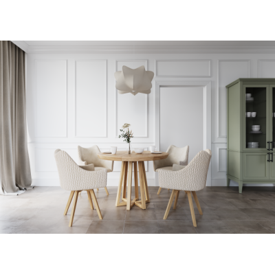 Till - Stół okrągły rozkładany