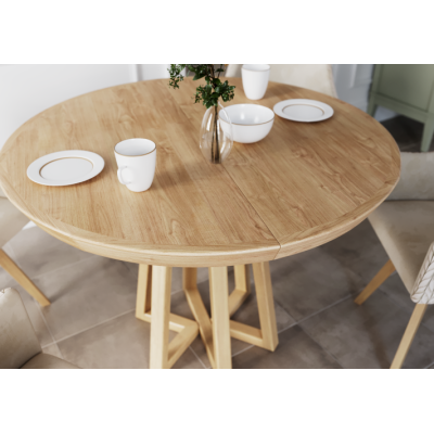 Till - Stół okrągły rozkładany