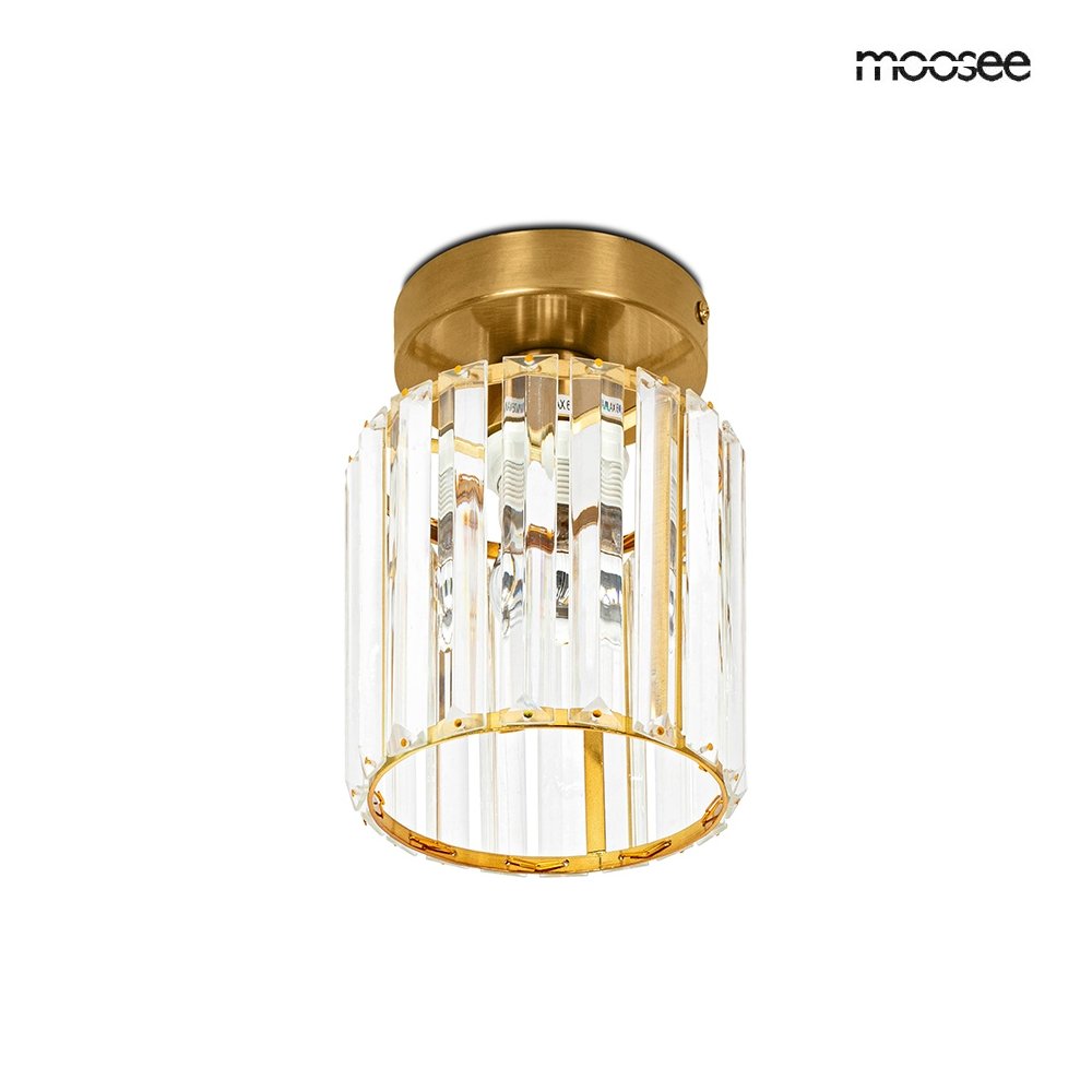MOOSEE lampa sufitowa / plafon REY złota