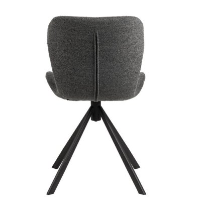 Krzesło obrotowe Batilda antracytowe  Monza 130