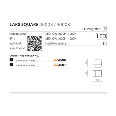 Lars Square - Kinkiet