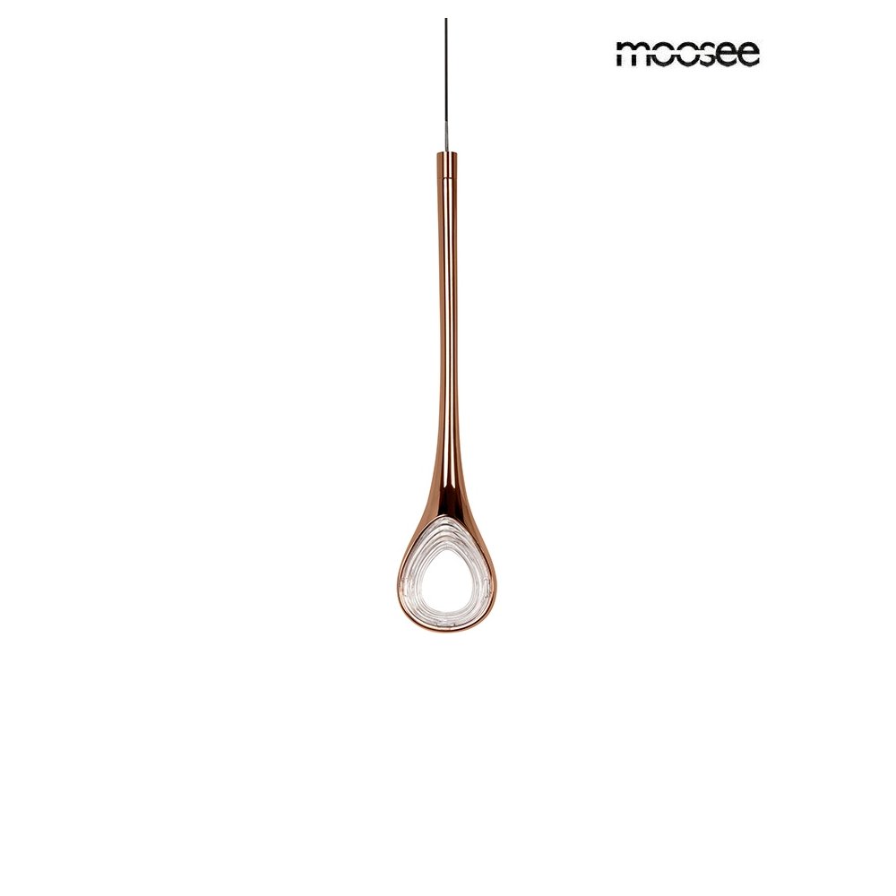 MOOSEE lampa wisząca VUELO miedziana