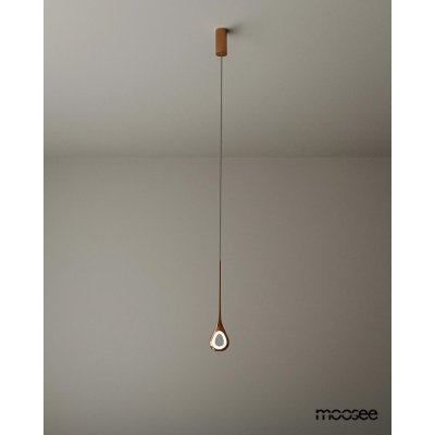 MOOSEE lampa wisząca VUELO miedziana