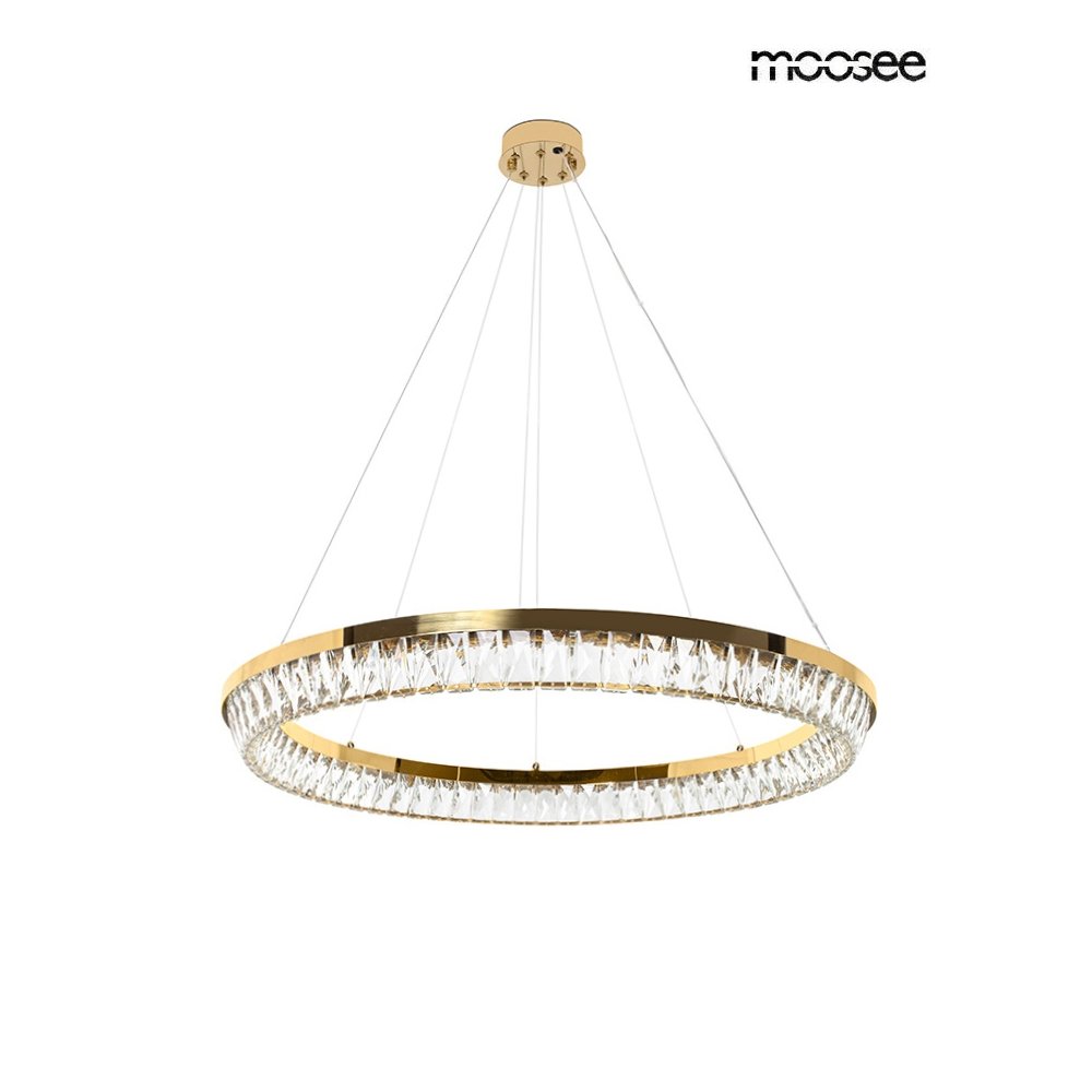 MOOSEE lampa wisząca SAVOY 100 złota