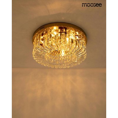 MOOSEE lampa sufitowa / plafon BALUNA 50  złota