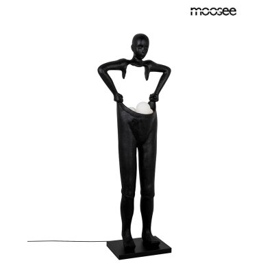 MOOSEE lampa podłogowa HUMAN HOUDINI      czarna