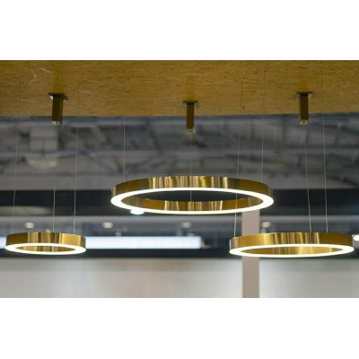 MOOSEE lampa wisząca RING 80 złota