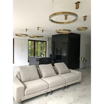 MOOSEE lampa wisząca RING 80 złota