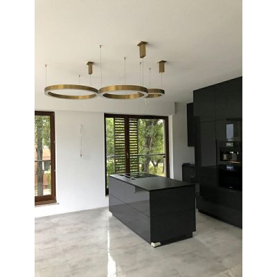 MOOSEE lampa wisząca RING 80 złota