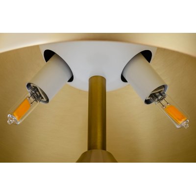 MOOSEE lampa biurkowa FUNGO złota