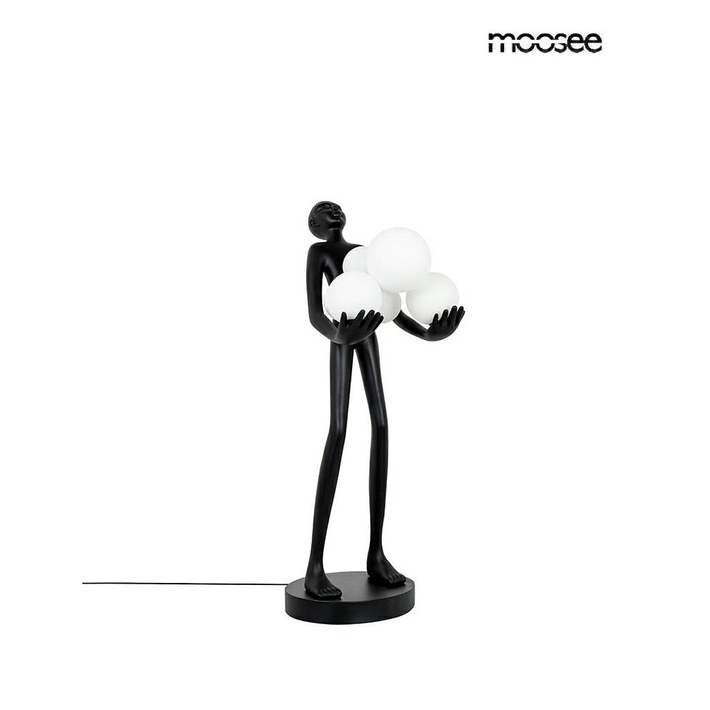 MOOSEE lampa stołowa HUMAN PREMIUM        czarna