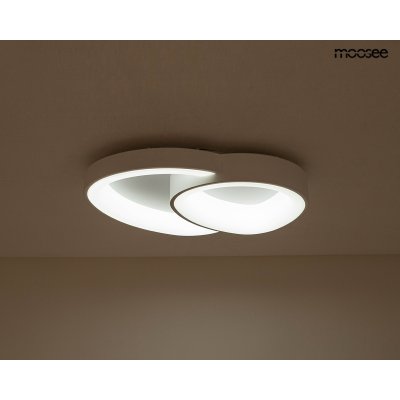MOOSEE lampa sufitowa / plafon CELLS 2    biała
