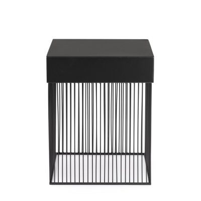 BIZZOTTO stolik kawowy YASLINE 40x40      czarny