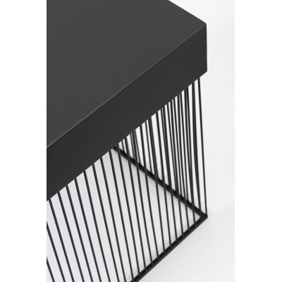 BIZZOTTO stolik kawowy YASLINE 40x40      czarny