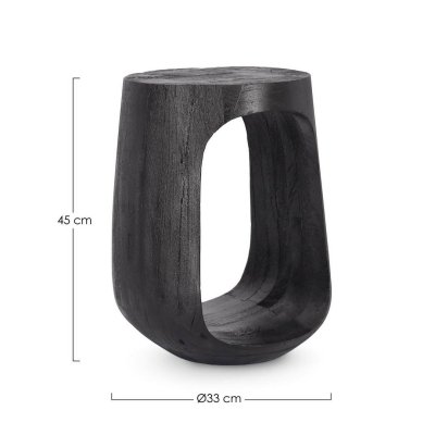 BIZZOTTO stolik kawowy LOPEZ czarny