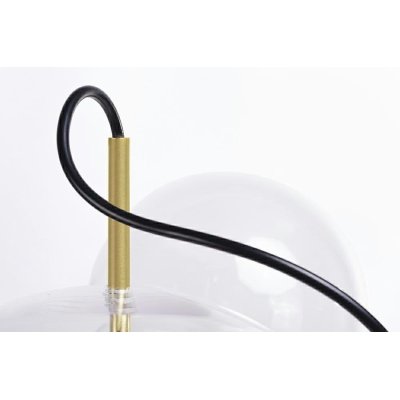 MOOSEE lampa wisząca CAPRI 6 złota - 60   LED, alumiumium, szkło