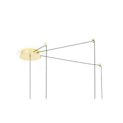 MOOSEE lampa wisząca MIKADO S złota