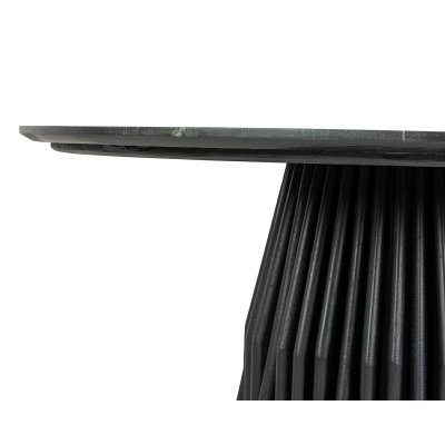 MaMaison stół jadalniany LEVANTE 120      czarny marmur