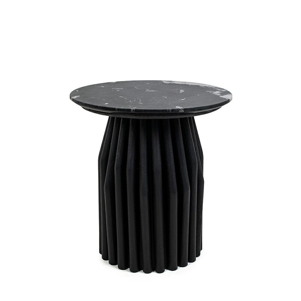 MaMaison stolik LEVANTE czarny marmur /   drewno