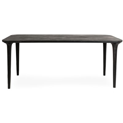 MaMaison stół jadalniany LAMINAR 200      czarny / drewno