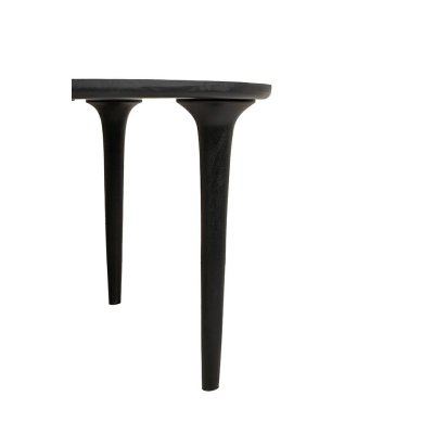 MaMaison stół jadalniany LAMINAR 120      czarny / drewno