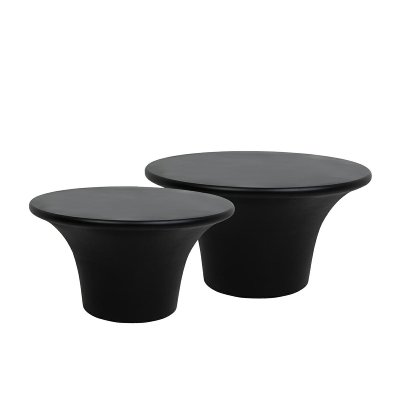 MaMaison zestaw stolików kawowych PODIUM  czarny