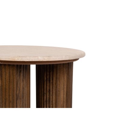 MaMaison stolik RAGNO marmur / drewno