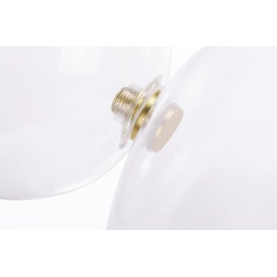 MOOSEE lampa wisząca CAPRI 4 złota - 60   LED, aluminium, szkło