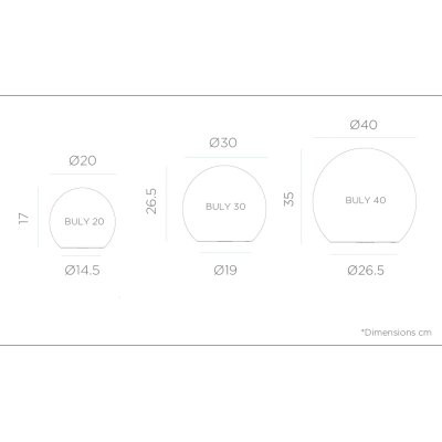 NEW GARDEN lampa ogrodowa BULY 30 CABLE biała