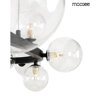 MOOSEE lampa wisząca ALURE OVAL 120       czarna