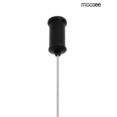 MOOSEE lampa wisząca ALURE OVAL 120       czarna