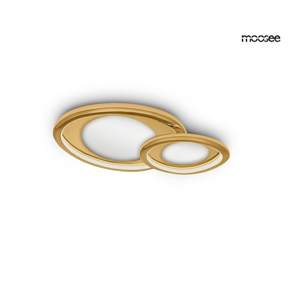 MOOSEE lampa sufitowa / plafon CELL 2     złota
