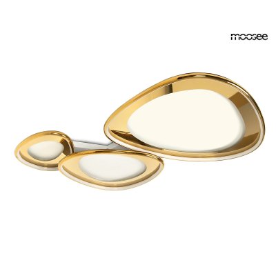 MOOSEE lampa sufitowa / plafon CELL 3     złota