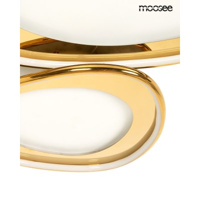 MOOSEE lampa sufitowa / plafon CELL 3     złota