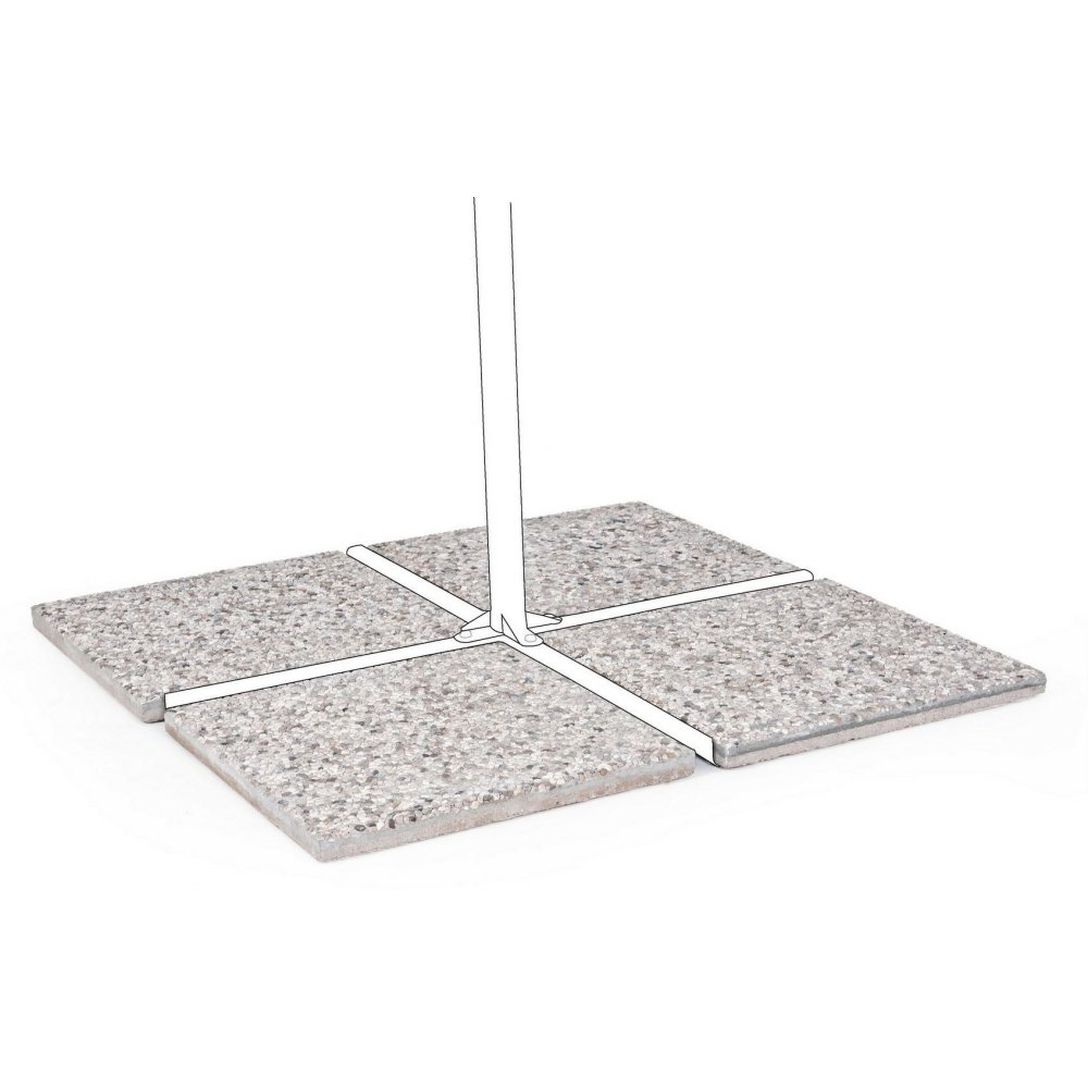 BIZZOTTO obciążenie 4x20kg parasola INES