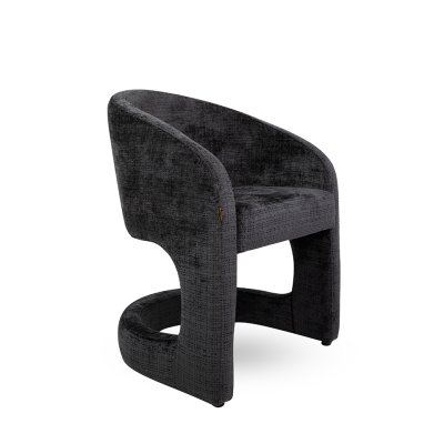 MaMaison krzesło SHELLY czarne