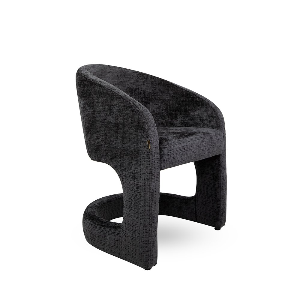 MaMaison krzesło SHELLY czarne