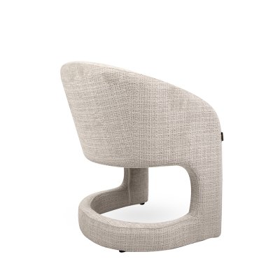 MaMaison krzesło SHELLY beżowe