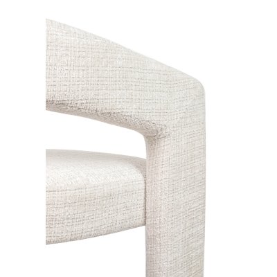 MaMaison krzesło barowe LOGAN białe