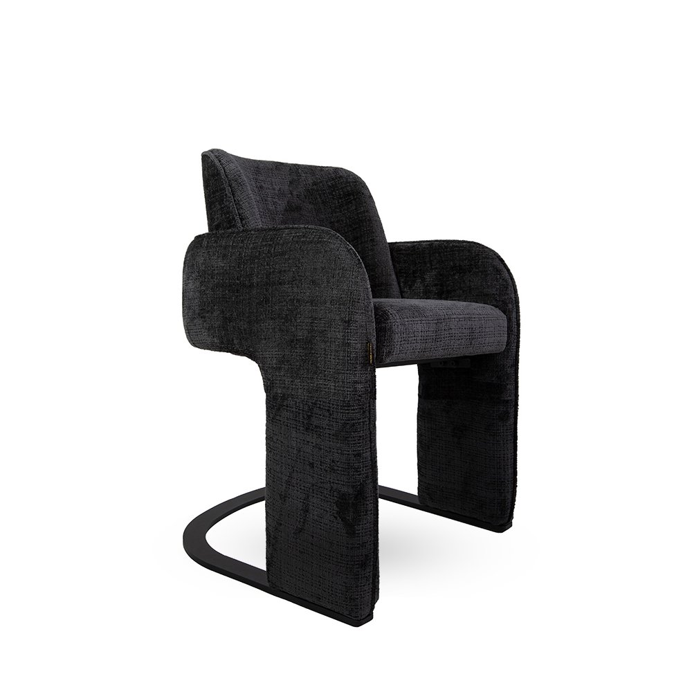 MaMaison krzesło BORA czarne