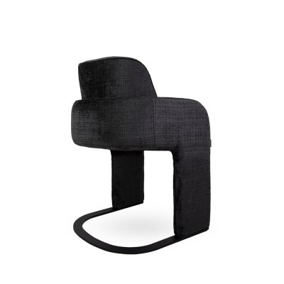 MaMaison krzesło BORA czarne