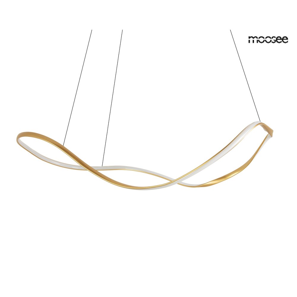 MOOSEE lampa wisząca WAVES 100 złota