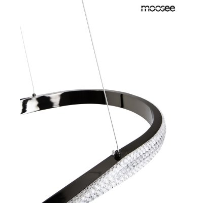 MOOSEE lampa wisząca ANILLO 120 czarna