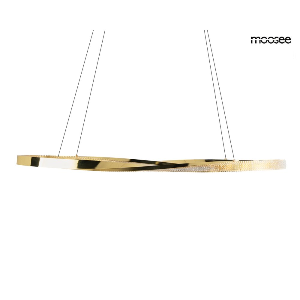 MOOSEE lampa wisząca ANILLO 120 złota