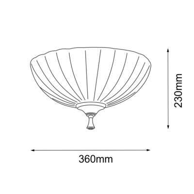 GRANADA I - PLAFON NA BLASZCE