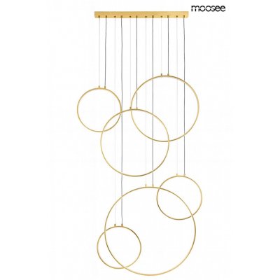 MOOSEE lampa wisząca CIRCULO SIX złota