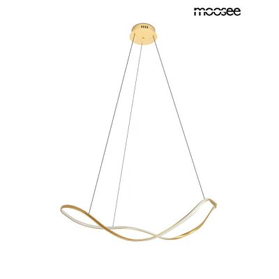 MOOSEE lampa wisząca WAVES 80 złota