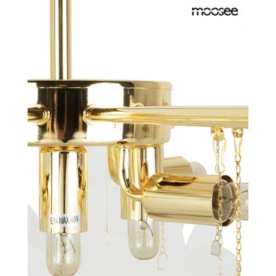 MOOSEE lampa wisząca SUONO 80 złota